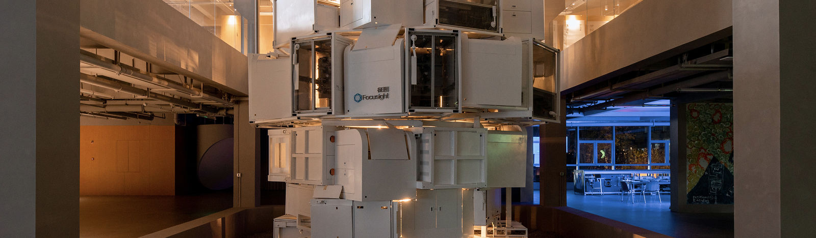 Máquina da inspeção da caixa