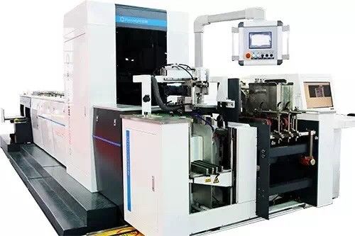 FMCG encaderna a máquina da inspeção da impressão, equipamento da inspeção visual