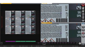 sistemas de inspeção da visão por computador da definição de 0.126mm x de 0.126mm para o controle da qualidade de impressão de Pharma