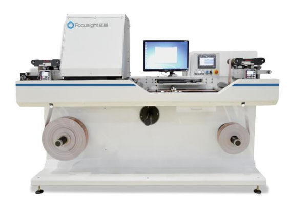 1,6 da etiqueta toneladas de máquina da inspeção, imprimindo a máquina 2600mm×1100mm×1700mm da inspeção