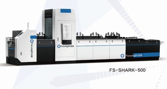 FS-SHARK-500 com sistema gêmeo FMCG da rejeção encaderna a máquina de impressão